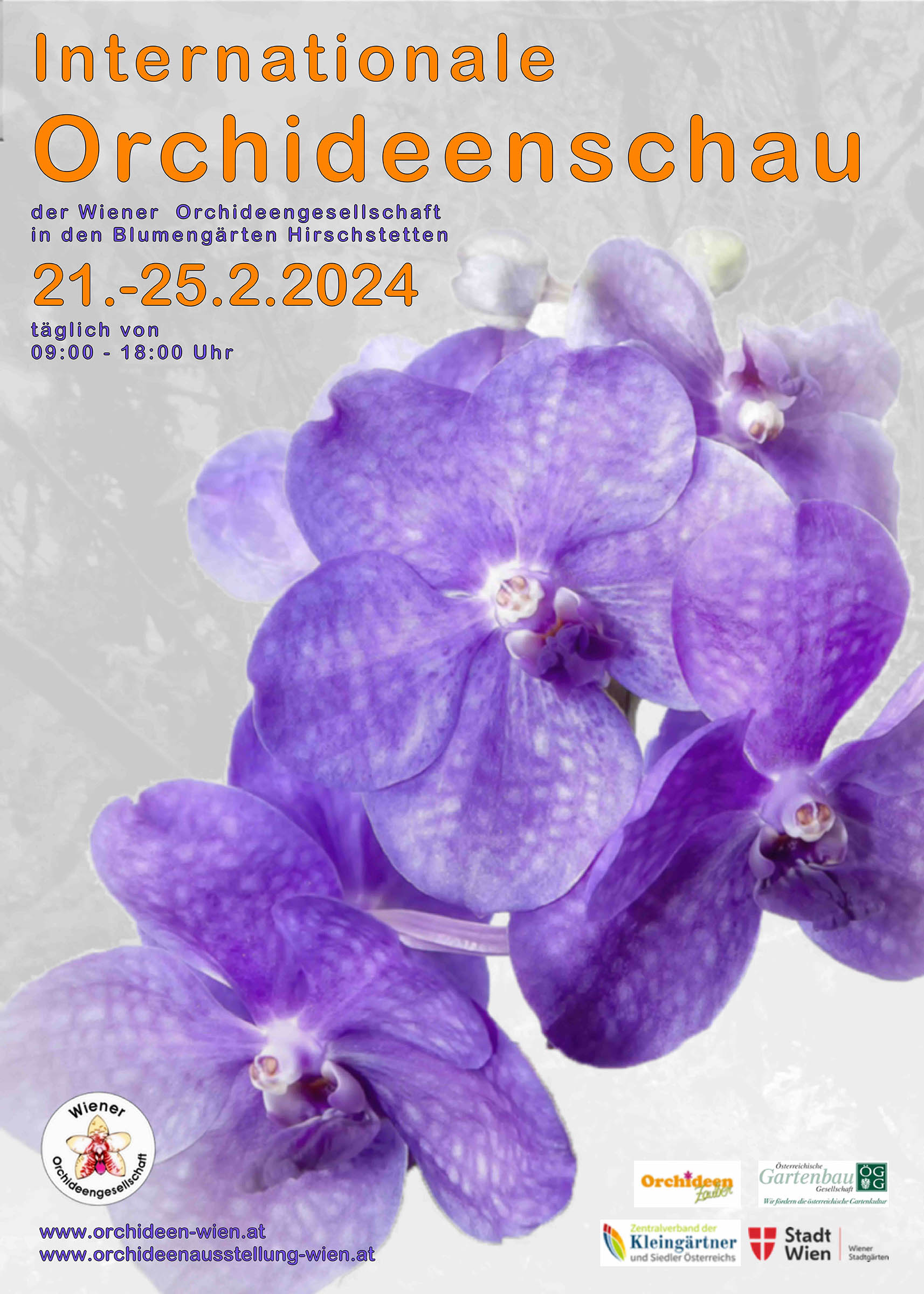 Internationale Orchideenschau 2024 in Wien